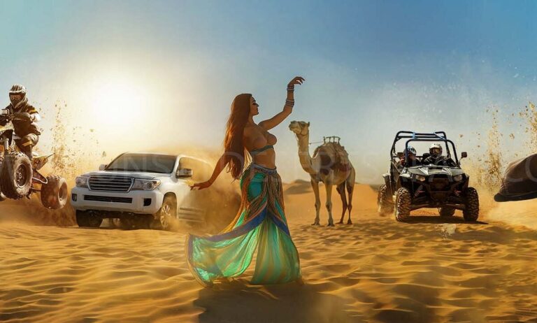 the desert safari in